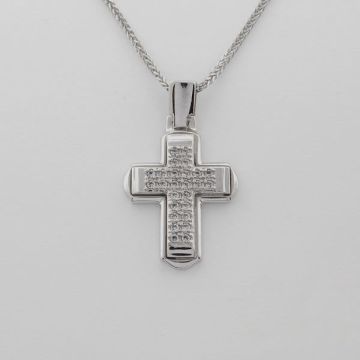 Kreuz Weißgold 14ct
