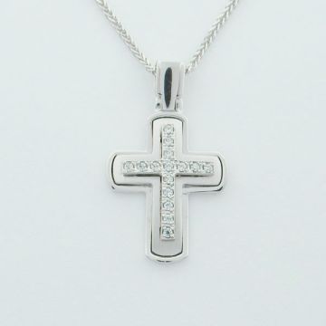 Kreuz Weißgold 14ct