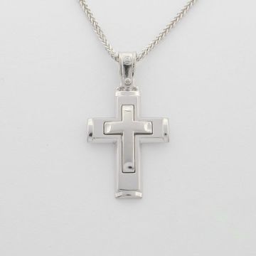 Kreuz Weißgold 14ct