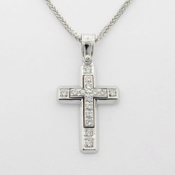 Kreuz Weißgold 14ct