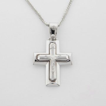 Kreuz Weißgold 14ct