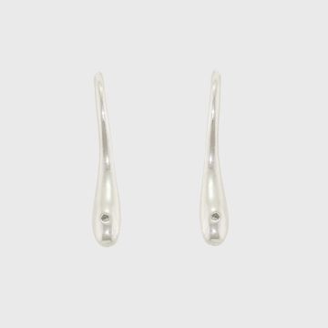 Ohrringe Silber 925 mit Diamanten Steinen
