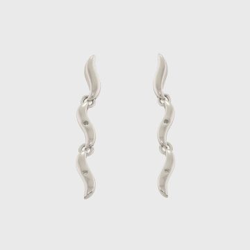 Ohrringe Silber 925 mit Diamanten