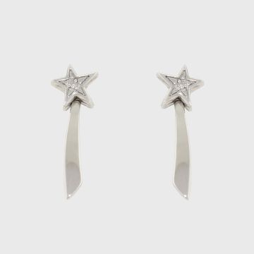 Ohrringe Silber 925 mit Diamanten