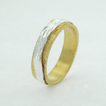 Silver Ring Gold plated