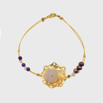 Armband Silber  vergoldet