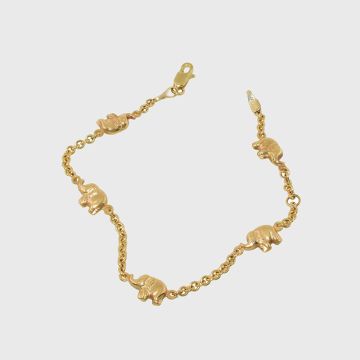 Kinderarmband Gelbgold 14kt