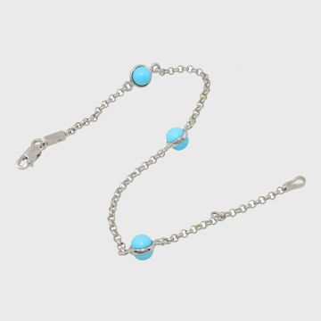 Kinderarmband Weißgold 14kt