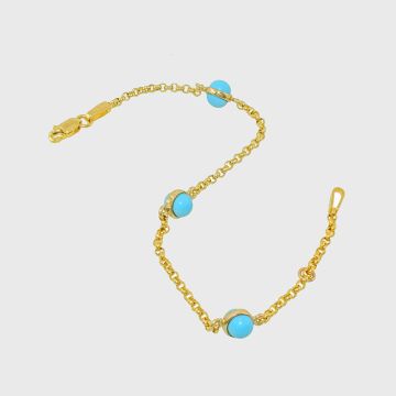 Kinderarmband Gelbgold 14kt