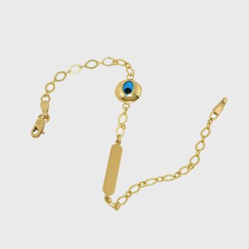 Kinderarmband Gelbgold 14kt