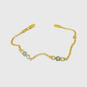 Kinderarmband Gelbgold 14kt