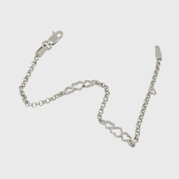Kinderarmband Weißgold 14kt