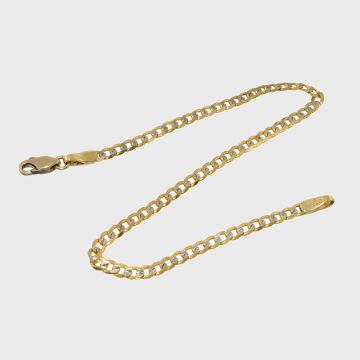 Armband Weiß Gelbgold 14kt