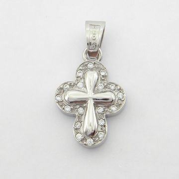 Kreuz Weißgold 14kt