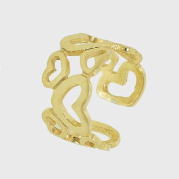 Ring 925 vergoldet
