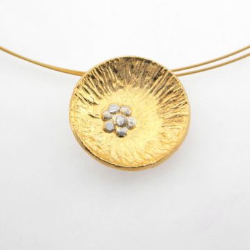 Silver Pendant Goldplated