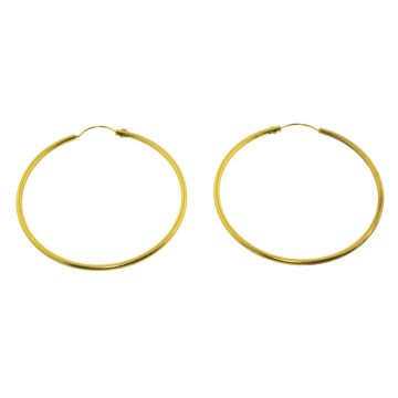 Vergoldeter Ohrring 24 Karat