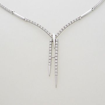 Halskette Set Weißgold 14ct