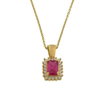 Magnific handmade Silver Pendant 925 Gold plated