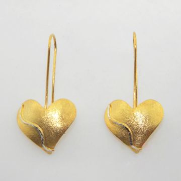 Silver Earrings Gold plated