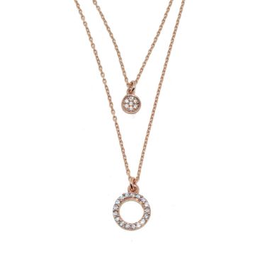 Magnific handmade Silver Pendant 925 Rose Gold plated