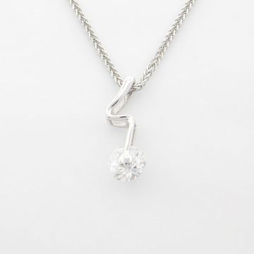 Anhänger Weißgold 14kt mit Kette