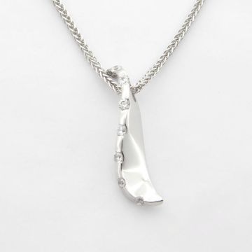 Anhänger Weißgold 14kt mit Kette