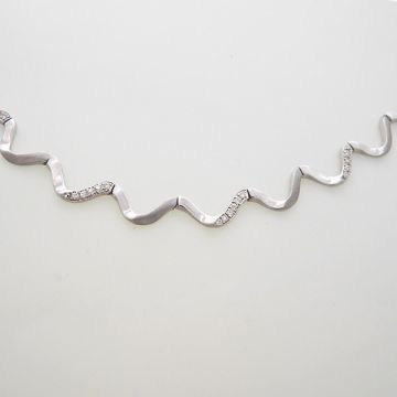 Halskette Set Weißgold 14ct