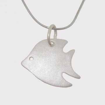 Silber Anhänger Fisch
