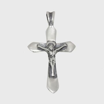 Silber Kreuz 925 mit Oxidations
