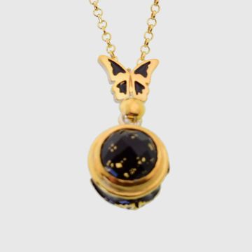 Anhänger Silber vergoldet mit Gold 22ct