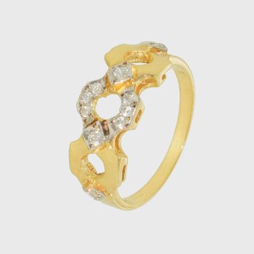 Ring Gelbgold 18ct mit Zirkon