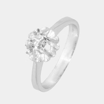 Ring Weißgold 18 Karat mit Diamant