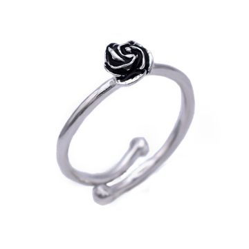 Ring aus Silber mit Emaille. In verschiedenen Farben