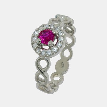 Silberring 925 mit Zirkon