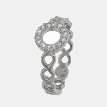 Silberring 925 mit Zirkon