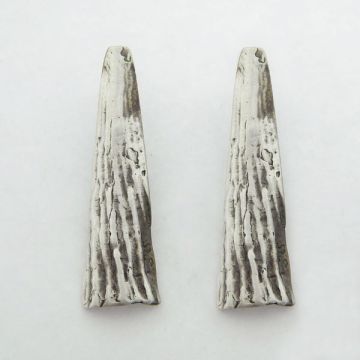 Silver earrings
