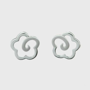 Earrings White Gold 14ct