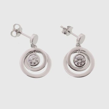 Ohrringe Weißgold 14kt