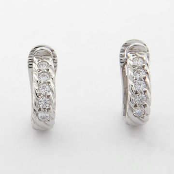Earrings White Gold 14ct