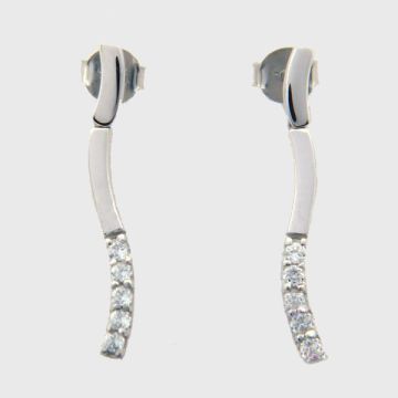Earrings White Gold 14ct