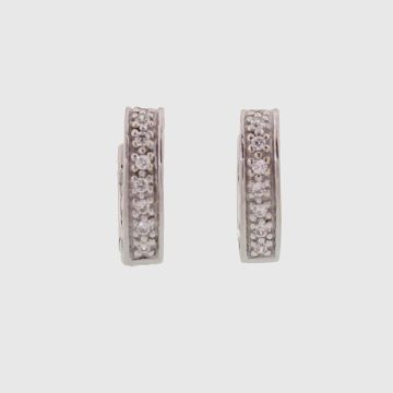 Ohrringe Weißgold 14kt