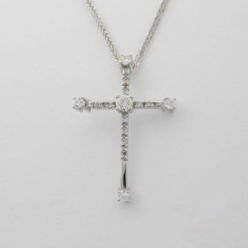 Kreuz Weißgold 14ct