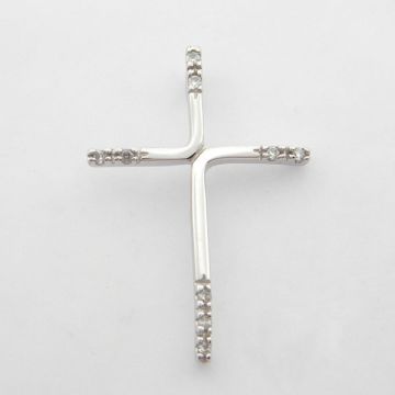 Kreuz Weißgold 14ct