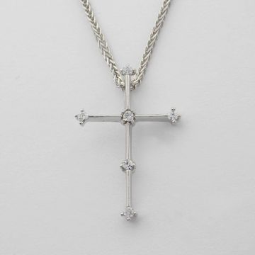 Kreuz Weißgold 14ct