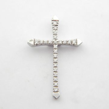 Kreuz Weißgold 14kt