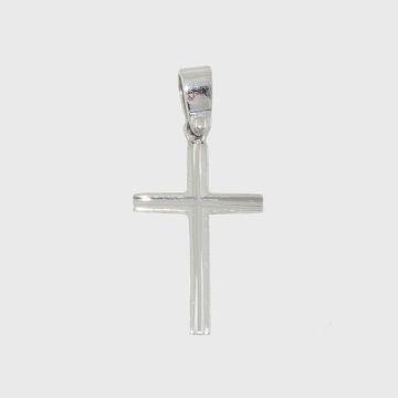 Kreuz Weißgold 14 Karat