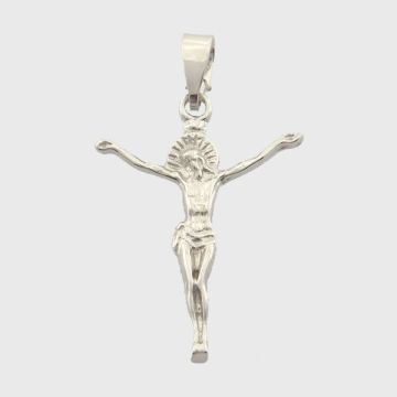 Kreuz Weißgold 14kt