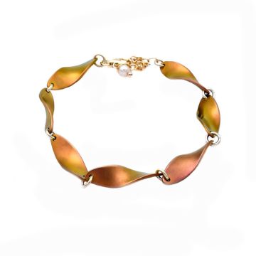 Twisted Titanium Bracelet .In different colours